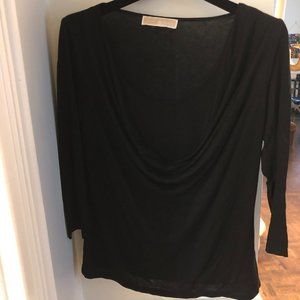 Michael Michael Kors Drop Neck 3/4 Sleeve T